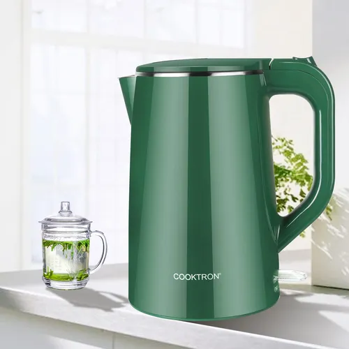 Cooktron Hervidor El ctrico Silencioso De 1.7 Litros De D