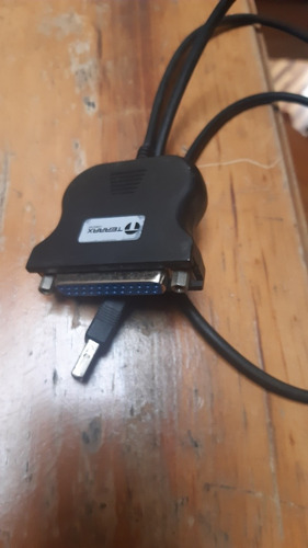 Cable Adaptador De Usb A Paralelo Db25 Hembra Para Impresora