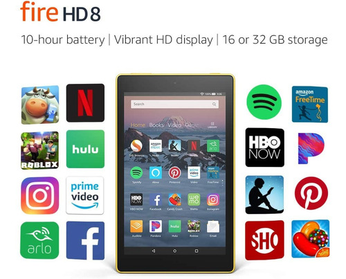 Tablet Amazon Fire Hd 8 16gb 8th Geração