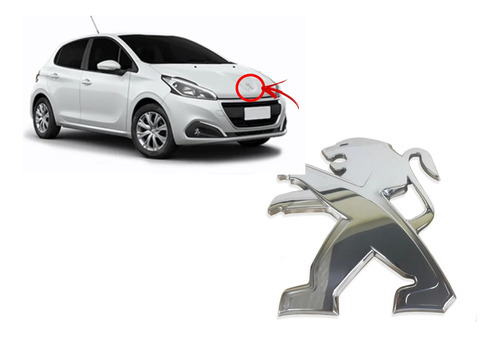 Emblema Grade Peugeot 208 2013 Ate 2020