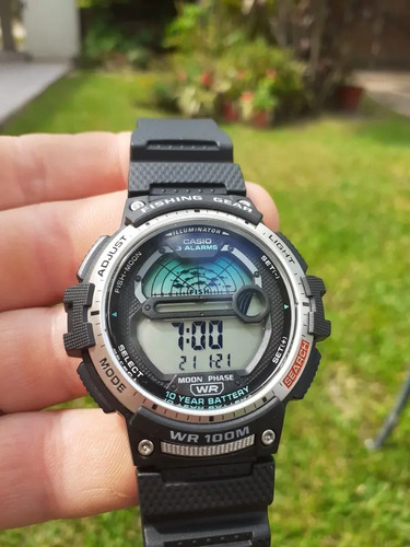 Reloj Casio ANA-DIG Fishing Gear Caballero WSC-1250H-1AV Casio Casio  WSC-1250H-1AV | Bodega Aurrera en línea