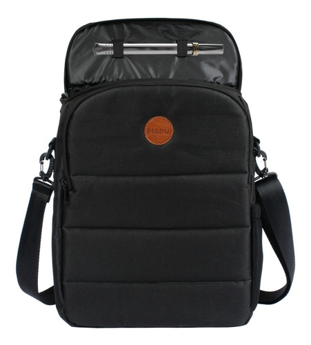 Imagen 4 de 10 de Mochila Andes Bolso Matero Porta Mate Notebook Madu