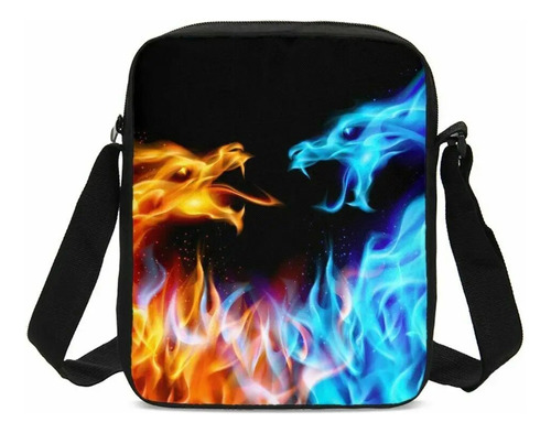 17 Mochilas Ice Dragon Vs Fire Dragon, 9 Litros, Aislante Lu