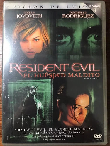 Resident Evil El Huesped Maldito Dvd Original