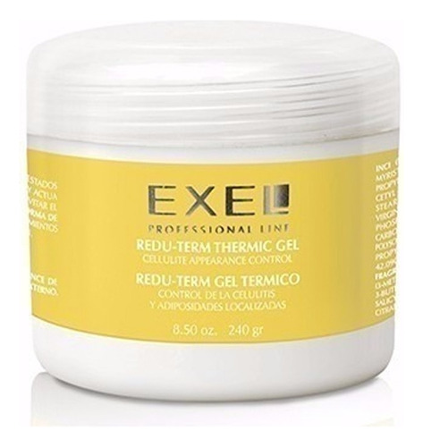 Gel Termico Exel Para Control Apariencia De Celulitis 240 Gr