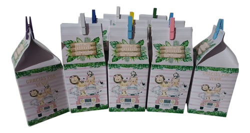Caja Milk Box Animalito De La Selva X 30
