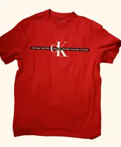 Comprar Remeras Calvin Klein Originales Importadas Red Lined
