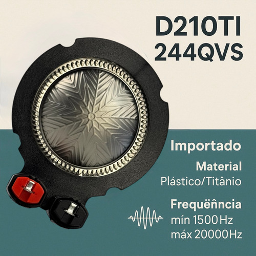 Reparo Driver Compatível Jbl Selenium Titânio D210 Ti 244ti