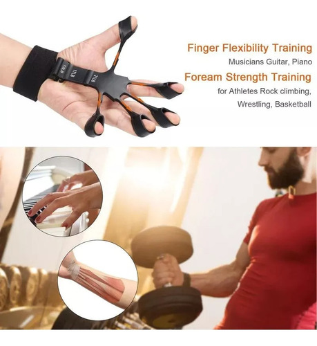 Imagen 4 de 8 de Fortalecedor De Dedos, Entrenamiento De Antebrazo