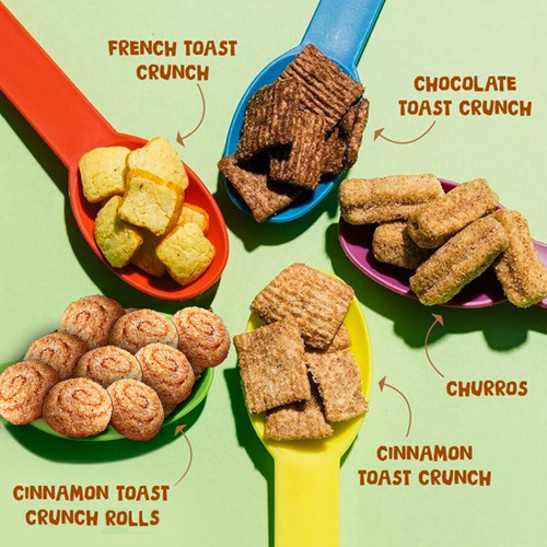 Cinnamon Toast Crunch Cereal De Desayuno Cinnaroll, Caja De