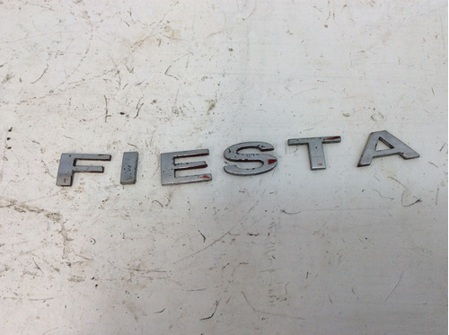 Emblema Letras Cajuela Ford Fiesta Sedan Mod 03-10