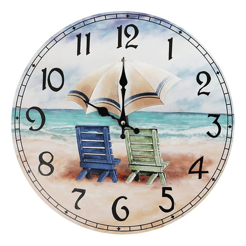 Mobiliario Oportuno Reloj De Pared Decorativo De 12 Pulgadas