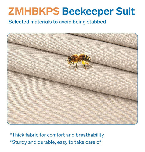 Traje De Apicultor Zmhbkps, Talla Xl (169.8 A 180 Cm)