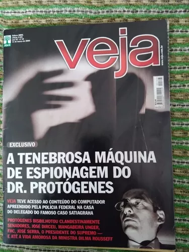 A TENEBROSA MÁQUINA DE ESPIONAGEM DO DR. PROTÓGENES – Revista Veja