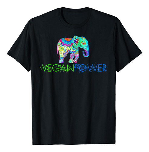 Camisa Vegana Vegan Power - Activismo Vegano - Camisa Vegana