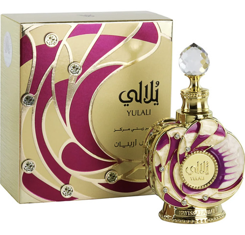 Óleo De Perfume Swiss Arabian Yulali 15ml Fragrância De Luxo