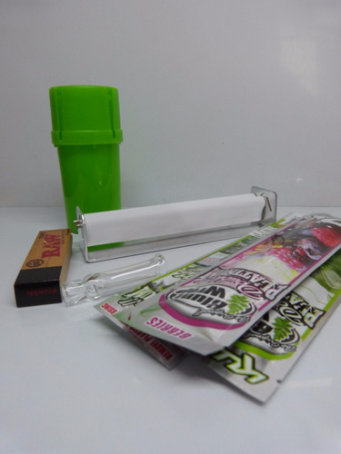 Pack Blunt Grinder + Maquina + Blunts + Flitros + Obsequio