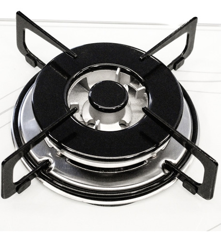 Fogão Cooktop Safanelli A Gás Tripla Chama 5 Bocas Branco 110v/220v