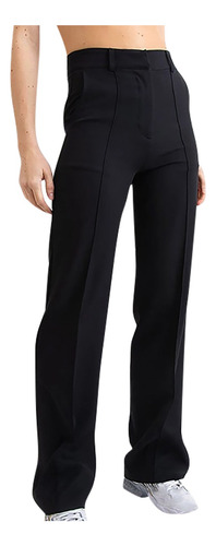 Pantalones Casuales Versátiles De Color Liso, Cómodos, Moda