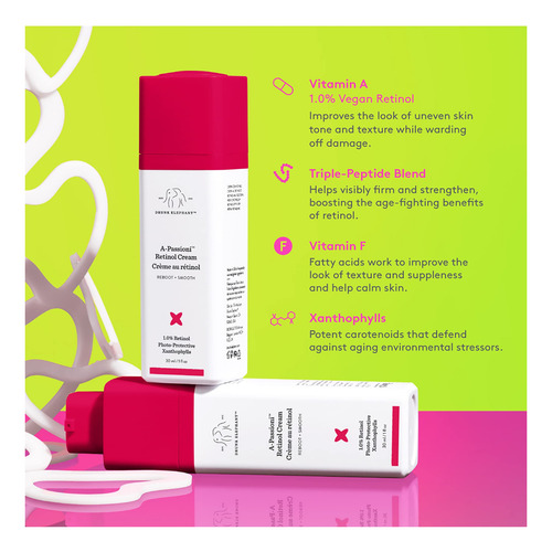 Crema Hidrtante A-passioni Retinol Drunk Elephant 10ml Tipo de piel Todo tipo de piel