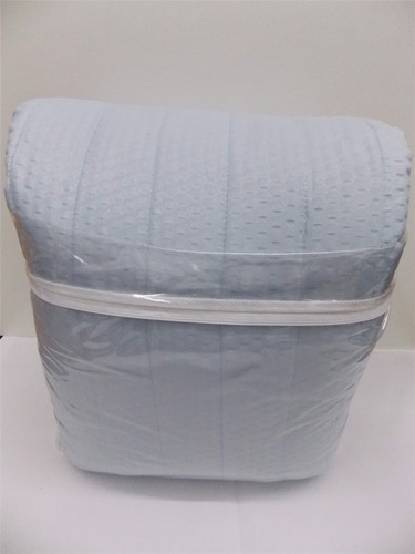 Imagen 4 de 9 de Cover Blanco Black Saten Queen Size