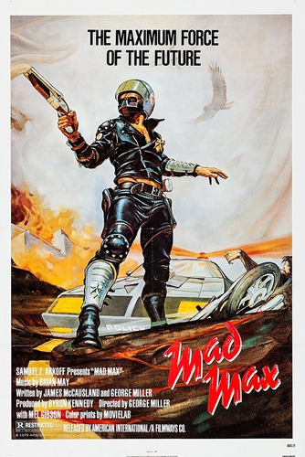 Mad Max Poster De La Película De 1979