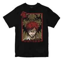 Comprar Remera Naruto Gaara 03 (negra:) Ideas Mvd