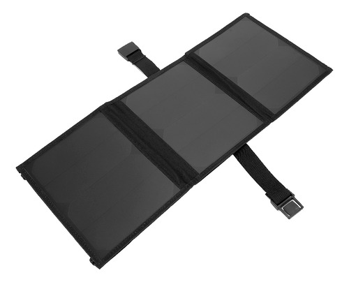Banco De Energía Móvil Usb Portátil Plegable Con Panel Solar