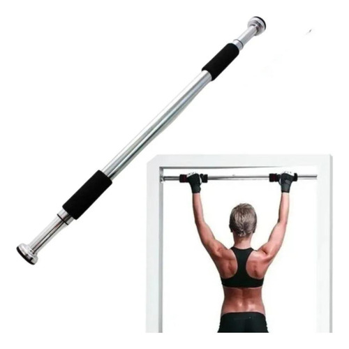 2 Barras De Porta Fixa Exercício Flexão Treino Musculação