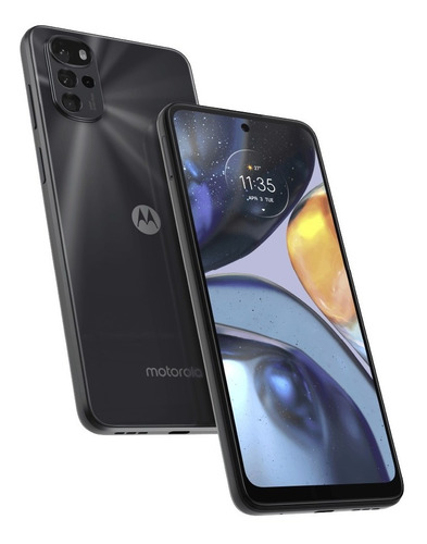 Celular Motorola Moto G22 128gb + Ram 4 Gb Negro