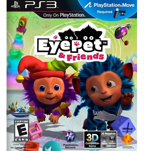 Juego multimedia físico Eyepet And Friends para PS3 Playstation Move
