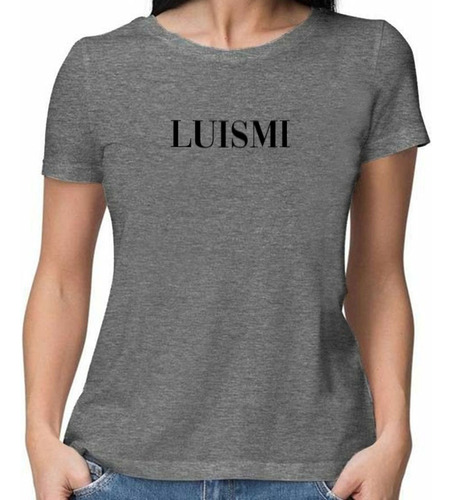 Remera Luis Miguel-luismi- Mujer Estampada-algodon Premium