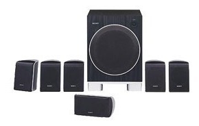 Home Theater Sony 6.1 Con Subwoofer Activo Alta Gama