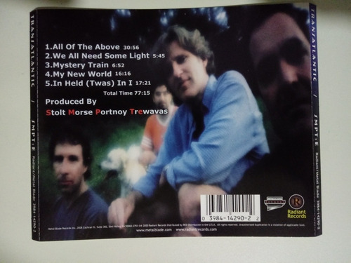 Cd Transatlantic - Smpt:e (Usado)