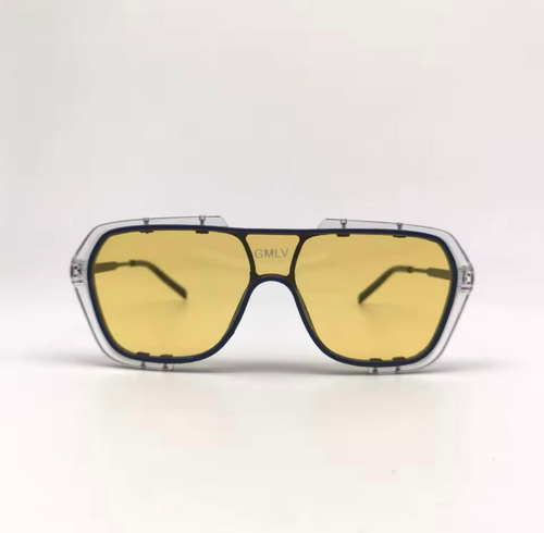 Gafas De Sol Para Hombre Y Mujer Lentes De Sol De Diseñador Espejo Amarillo Amarillo Gris Negro