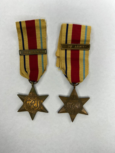 Medalla Original Británica Estrella Africa 1s Segunda Guerra