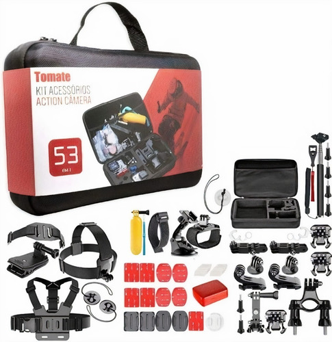 Kit Acessorios Gopro 7 Black Completo Go Pro Hero 6 5 4 3 53