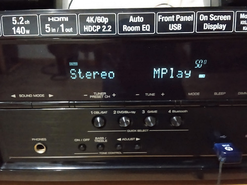 Sintoamplificador Denon Avr-s510bt (Usado)