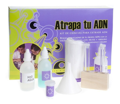 Atrapa Tu Adn Juego Kit De Ciencias Niños Para Extraer Adn