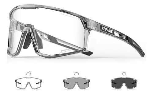 Gafas De Ciclismo Kapvoe K180 Fotoquímicas Uv400