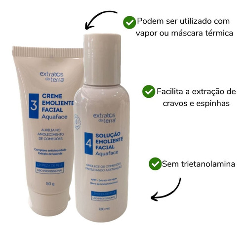 Imagem 4 de 7 de Kit Limpeza De Pele Completo Mini Extratos Da Terra