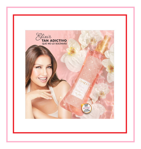 Thalia Sodi Elixir Rosé Body Splash Cn Glitter Ella Arabela