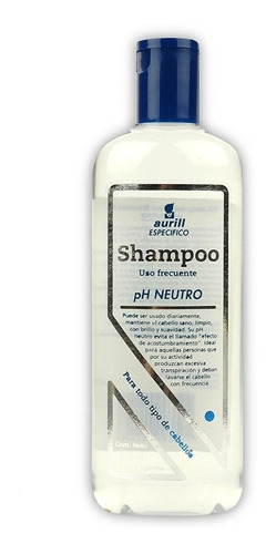Shampoo Ph Neutro Aurill De 380 Ml.