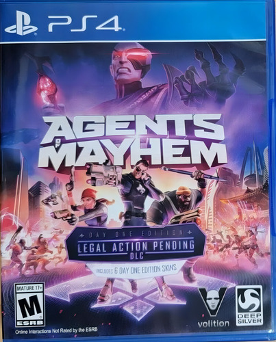 Jogo Agents Of Mayhem Day One Edition Ps4 Midia Fisica
