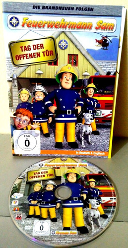 2 Dvd Feuerwehrmann Sam - Alemán 2012 Bombero Sam Alemania 