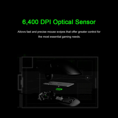 Imagem 8 de 10 de Mouse Gamer Com Fio 6400dpi Razer Deathadder