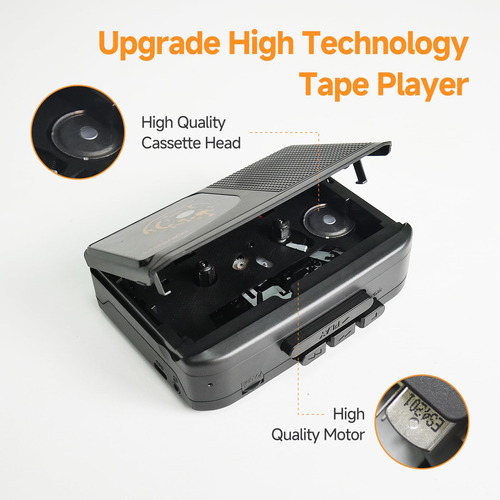 Convertidor Portátil De Casete A Digital Walkman Maypott