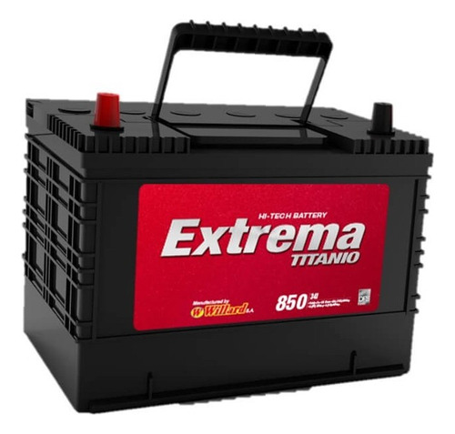 Bateria Willard Extrema 34i-850 Asia Motors Hi Topic Dlx