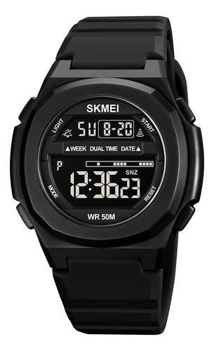 Reloj Skmei Digital Hombre Caballero Deportivo Original 1821 Negro Negro Negro