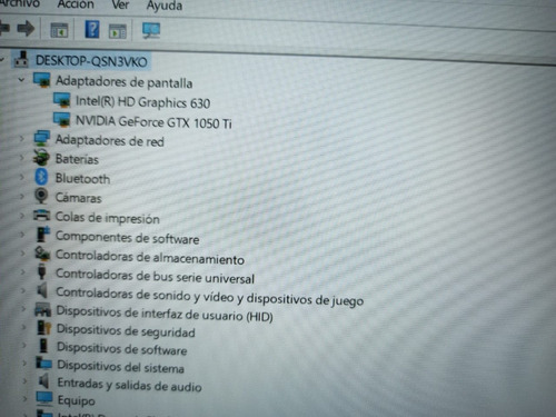Laptop Dell Inspiron 15 7000, Intel I7, 8gb Ram, Gtx 1050ti Negro (Usado)